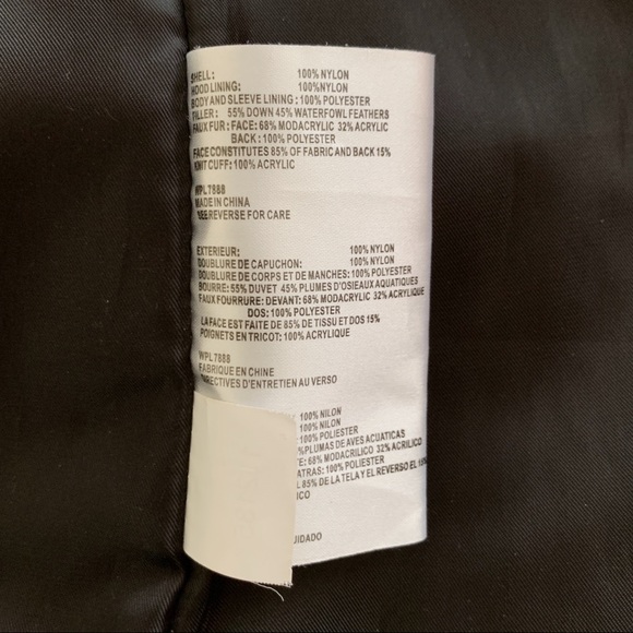 Michael Kors Down Fill Jacket with Faux Fur Trim - Picture 8 of 8